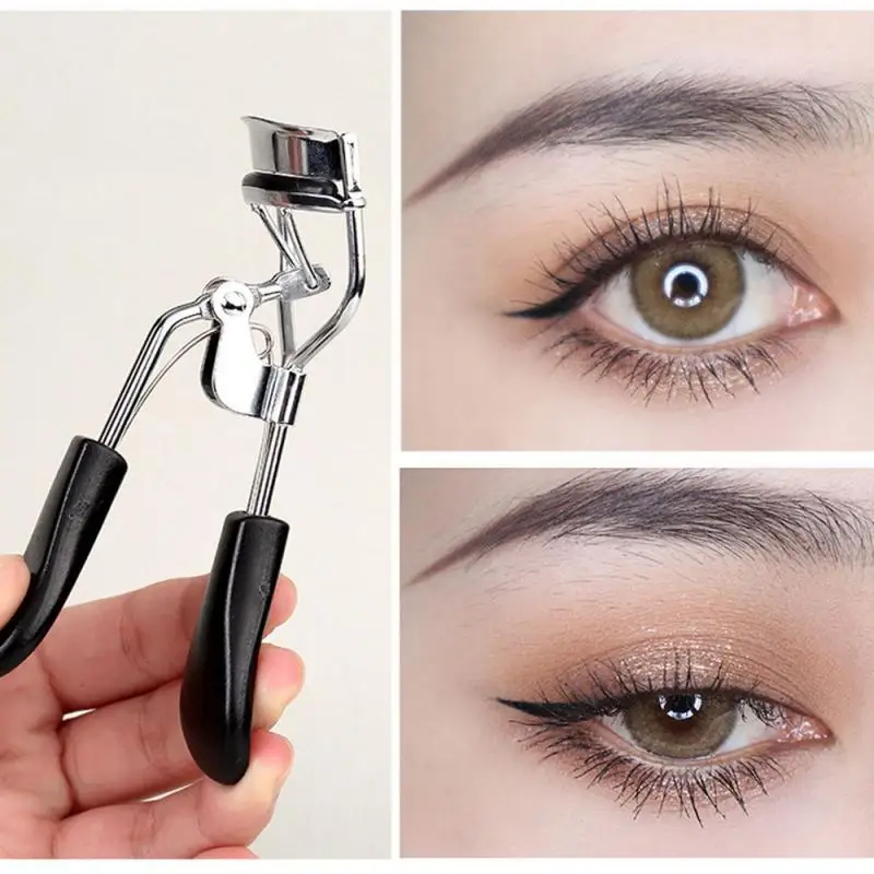 

Curling Eyelash Curler Long-lasting Curling Setting, Stainless Steel Mini Portable Makeup Tool For Beginners Makeup