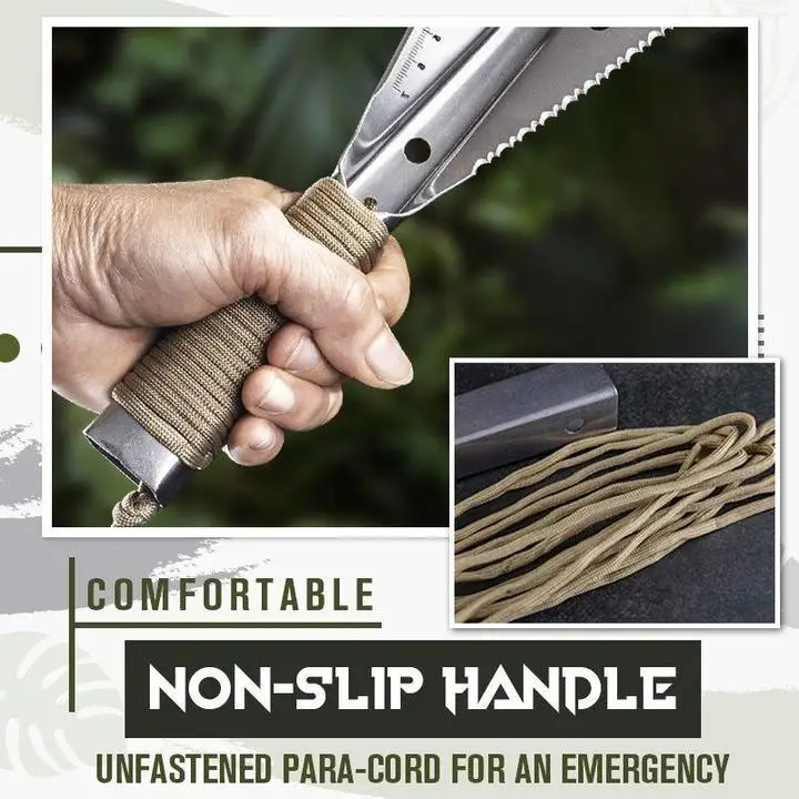 Многофункциональная портативная мини лопатка из нержавеющей стали садовая