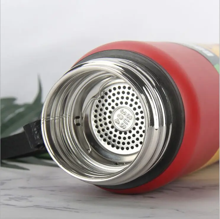 600ml800ml1000ml Russian Outdoor Thermos Portable Large Capacity Insulated Cup Military Style Vacuum Flask High quality thermos | Дом и сад