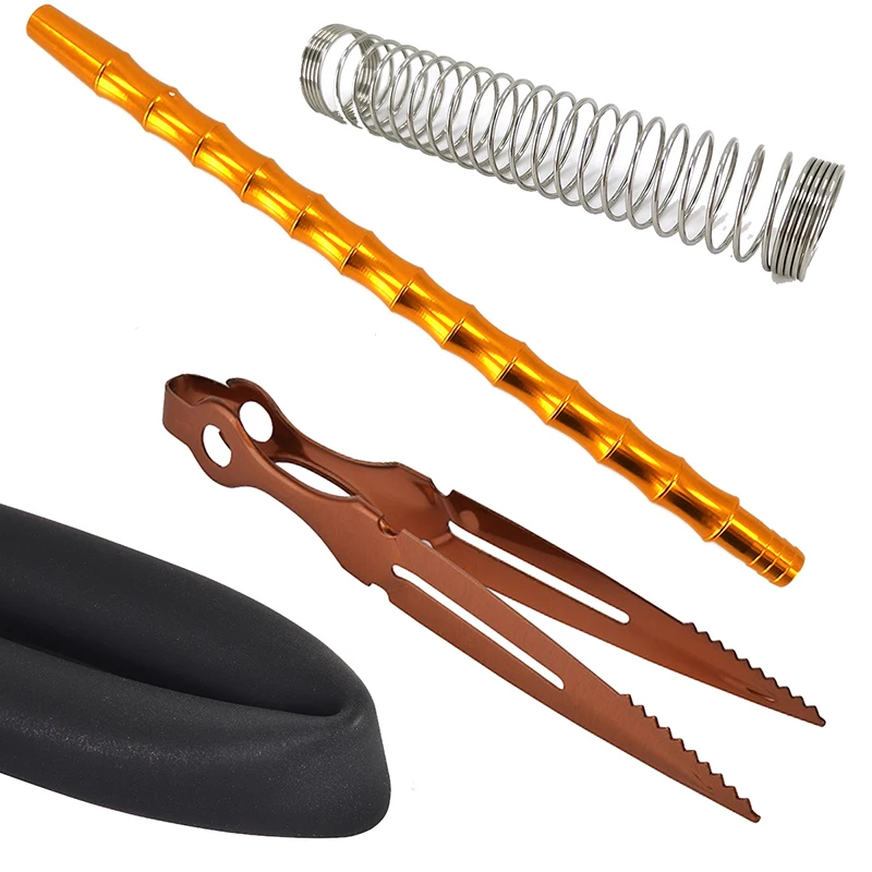 Шланг из нержавеющей стали для кальяна пружина шланг наргиле алюминиевый кальян