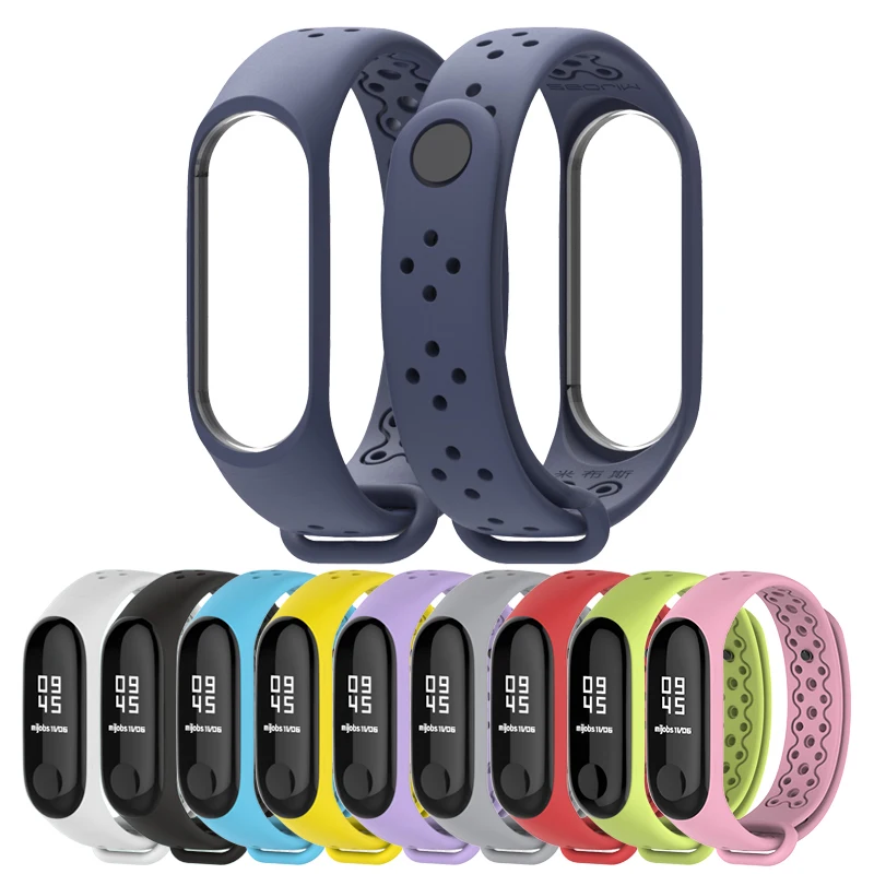 Ремешок силиконовый для Mi band 4 регулируемый браслет смарт-браслета xiaomi mi 3 correa |