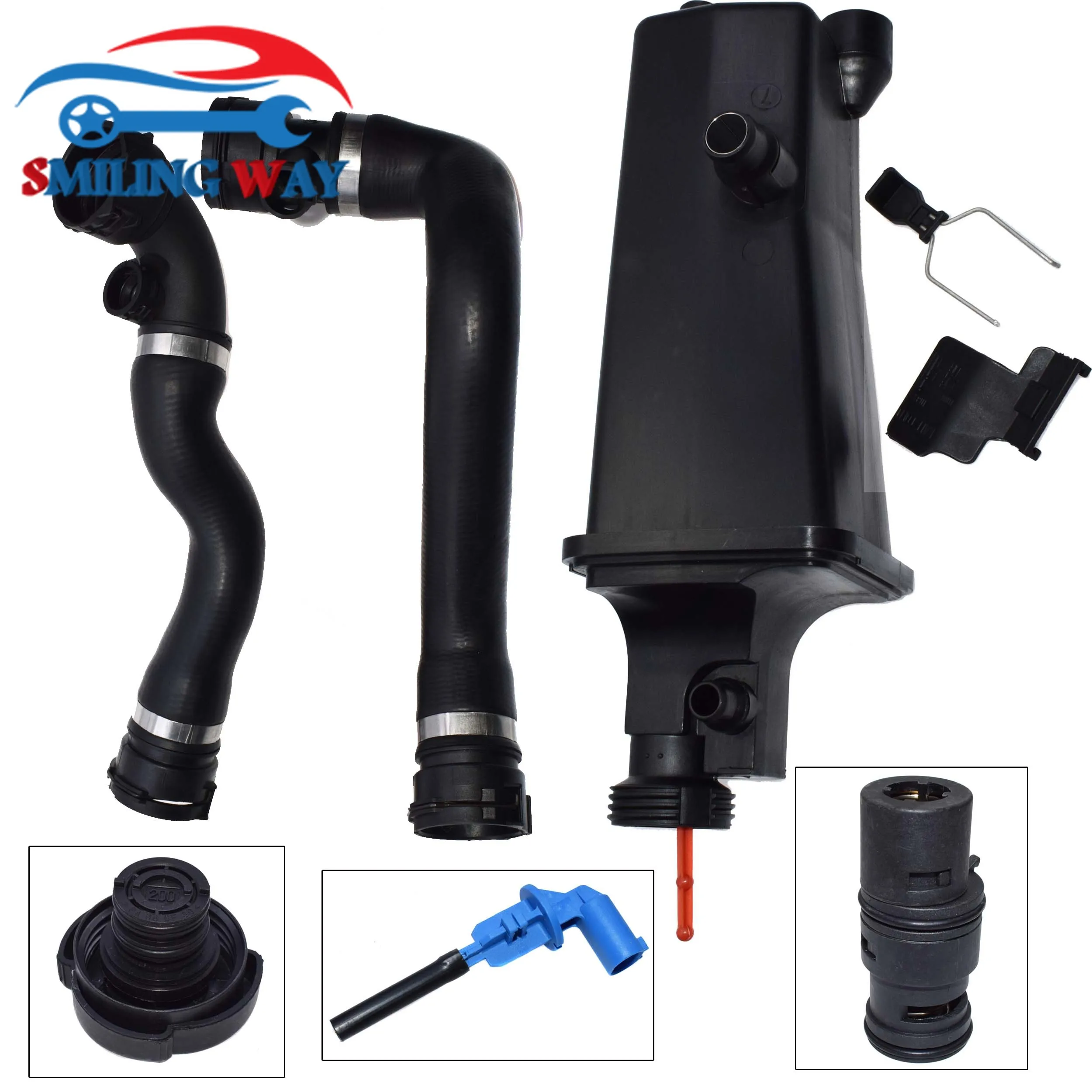 Расширительный бак радиатора крышка датчик и термостат для BMW 3 серии E46 X3 E83 X5 E53 Z4