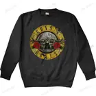 Свитшот мужской с логотипом Guns N Roses, худи с графическим принтом, унисекс, свитшот, топ, весна