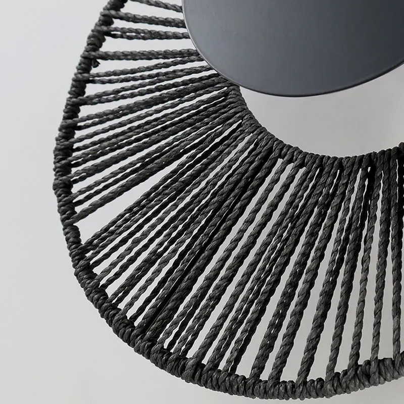 

Nordic Rattan Shell Pendant Lights Modern Led Restaurant Bar Hanging Light Home Deco Kitchen Living Room Industrial Hanging Lamp