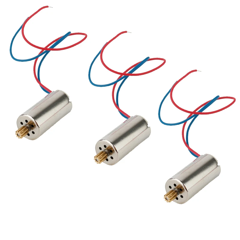 Двигатель для дрона на радиоуправлении с синими и красными проводами запасные