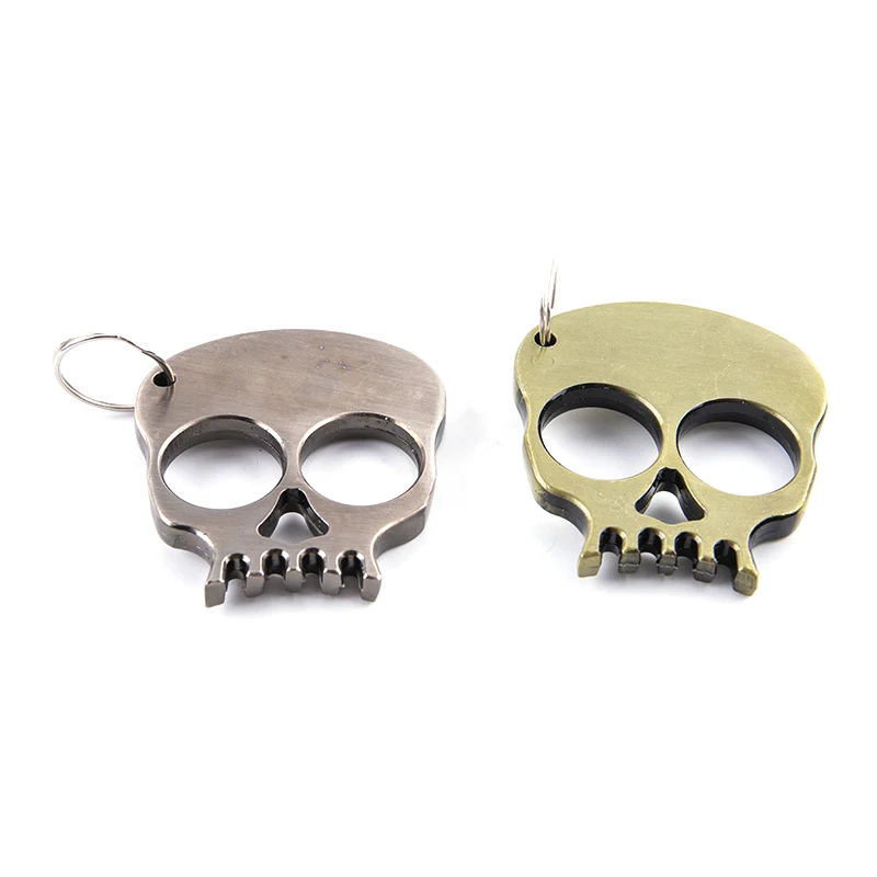 

Кемпинг на открытом воздухе EDC сплав череп Keychian Ручной инструмент Поставки персональное сурвическое снаряжение