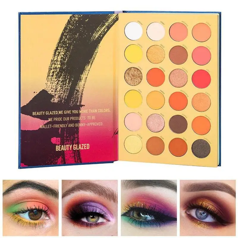 

72 Colors Three-layer Book Style Make Up Cosmetic Highlight Eyeshadow Palette Matte Pearlescent Eye Shadow Eyeshadow Palette