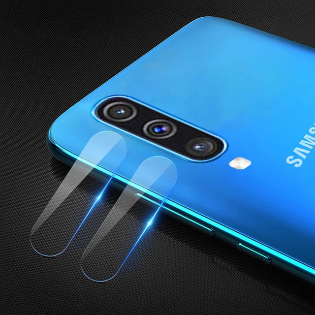 2в1 Защитная пленка для экрана полное Защитное стекло samsung Galaxy A50 A505F объектива