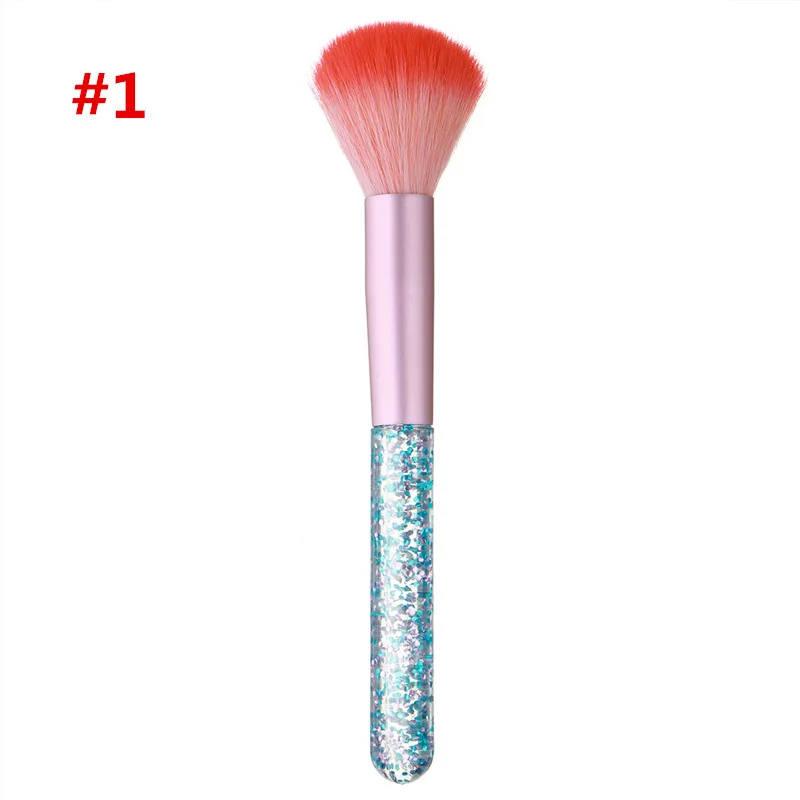 Nail Brush-01 Diamond щеточка для чистки ногтей мягкие дизайн ногтей Для акриловые и УФ гель пыли очиститель кисточки Маникюр Педикюр Инструмент - Цвет: Nail Brush-01