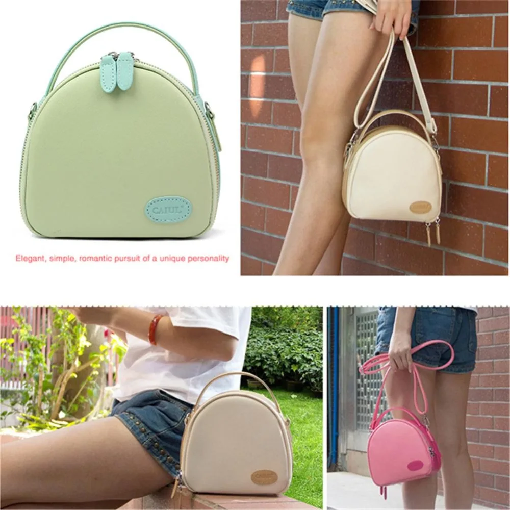 PU Leather Storage Carrying Bag Case Pouch with Shoulder Strap For Polaroid Fujifilm Instax Mini 8 9 7S 70 Instant Film Camera