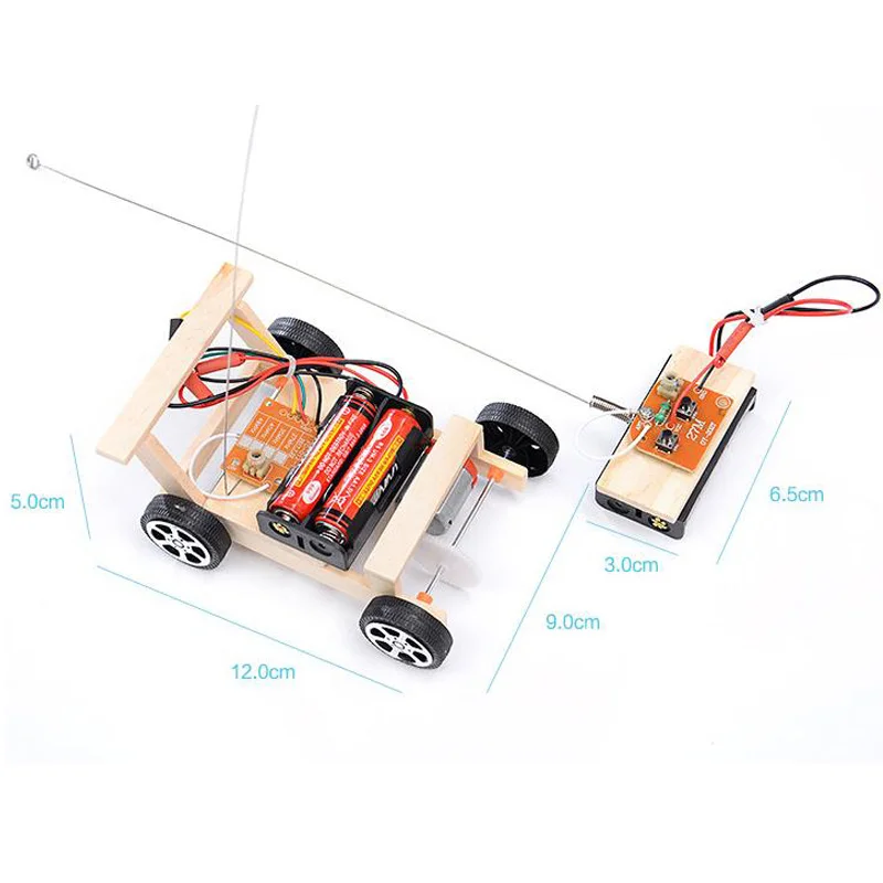 Набор стеблей для школы DIY с дистанционным управлением гоночный автомобиль