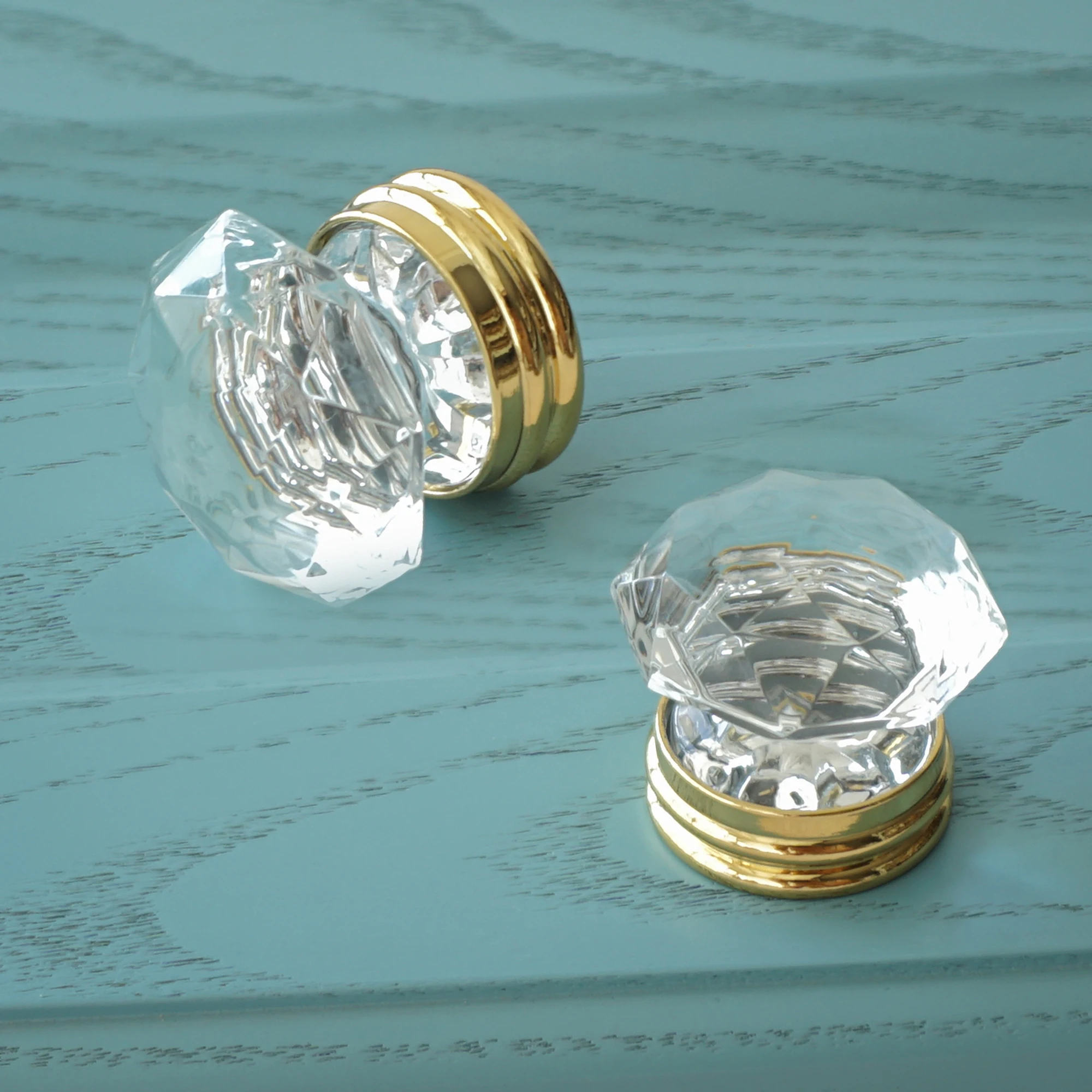 Ручки из хрустального стекла диаметром 1 37 дюйма для шкафа ящика металлическая