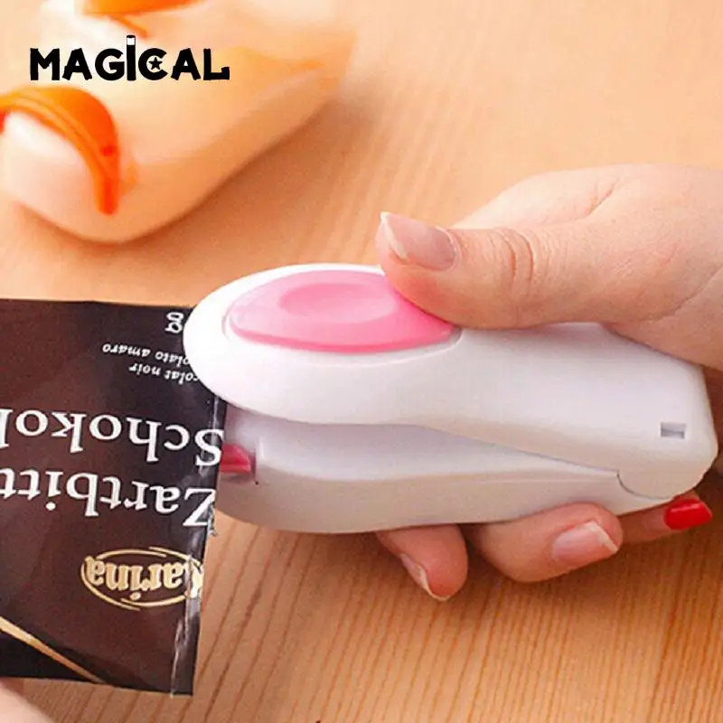 

Kitchen Accessories Heat Sealer Tools Mini Portable Food Clip Heat Sealing Machine Sealer Home Snack Bag Sealer Kitchens Gadget