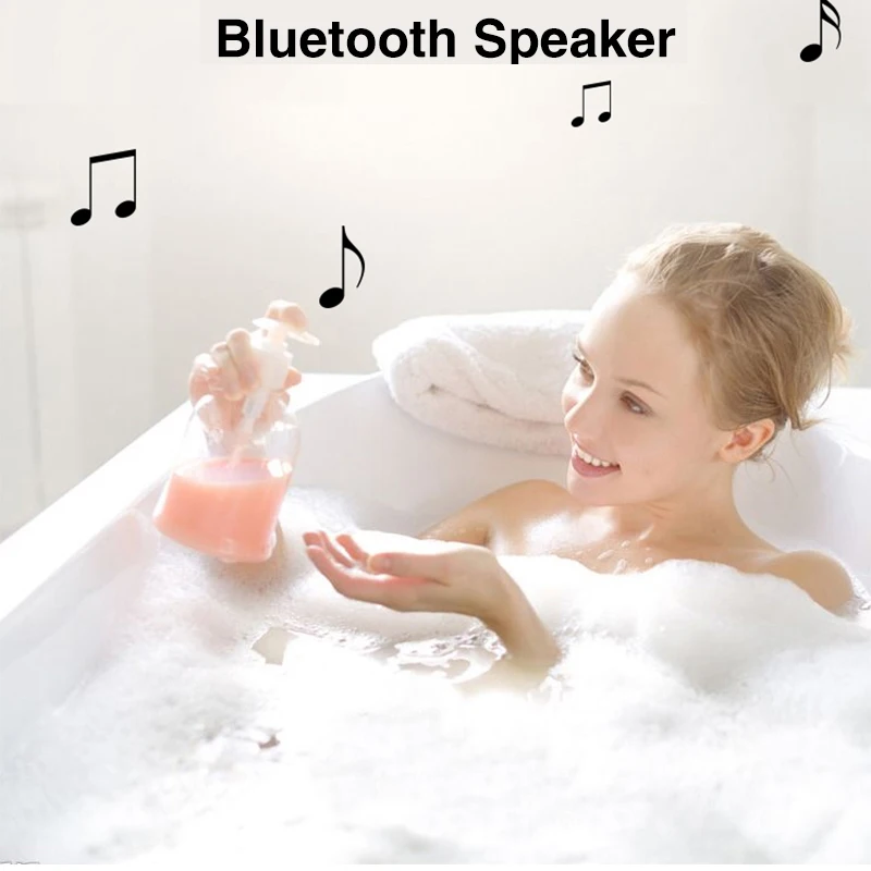 Умное зеркало для макияжа со светодиодной подсветкой и Bluetooth-динамиком круглое в