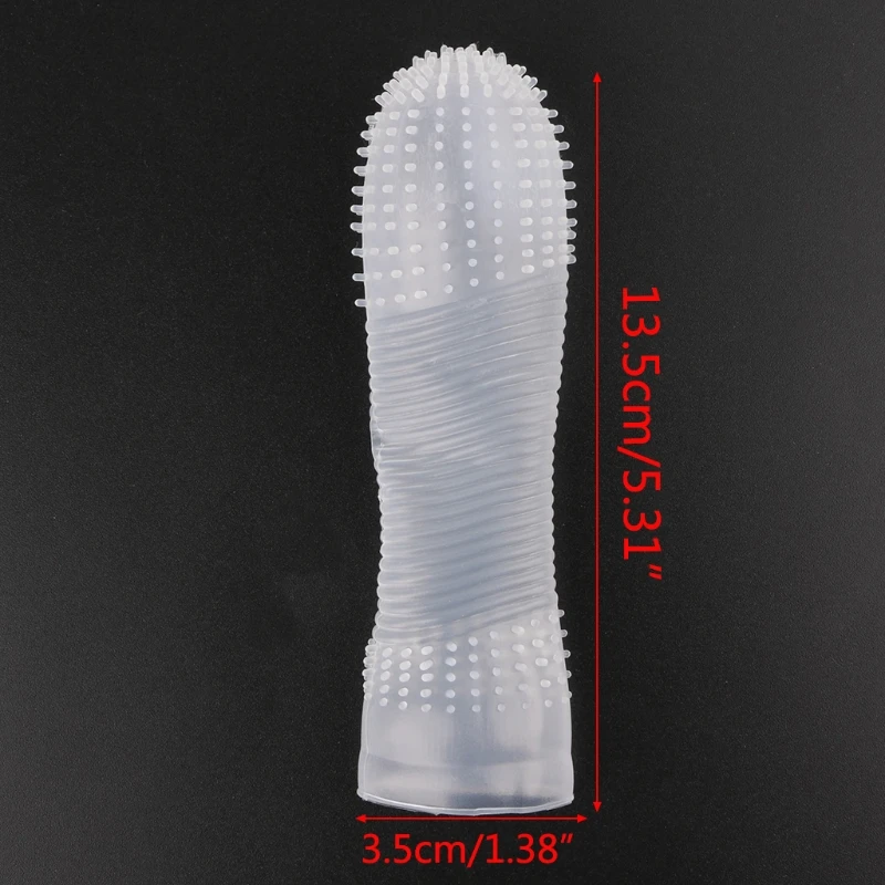 Erotic Penis Sleeve Ring Cock Reusable Condom Delayed Ejaculation Male Enlargement Sex Product Adult Toys Shop For Man | Красота и