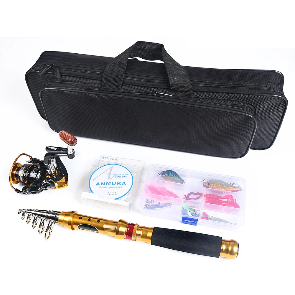 

31pcs/ Feeder Rod Full Kit Pole Lead Hook Stop Beads Hard Bait Fishing Reel Travel Stick Carp Bass Pike Box Fishing Tackle Kits