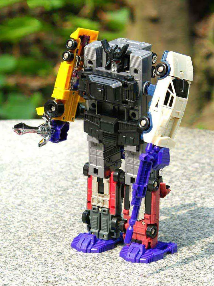 4th вечерние G1 Menasor Stunticons 5 Набор фигурок трансформации фигурку|Наборы для сборки