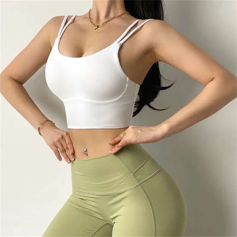 

Women Sports Bra Push Up Crop Top Fitness Gym Bra Breathable Top Sexy Running Yoga Bra Athletic Sportswear