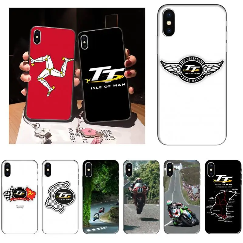 

MAN TT Phone Case For iPhone 12 Mini 11 Pro XS Max X XR 7 8 Plus