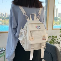 small womens backpack girls school bag waterproof nylon fashion japanese casual young girls bag female mini