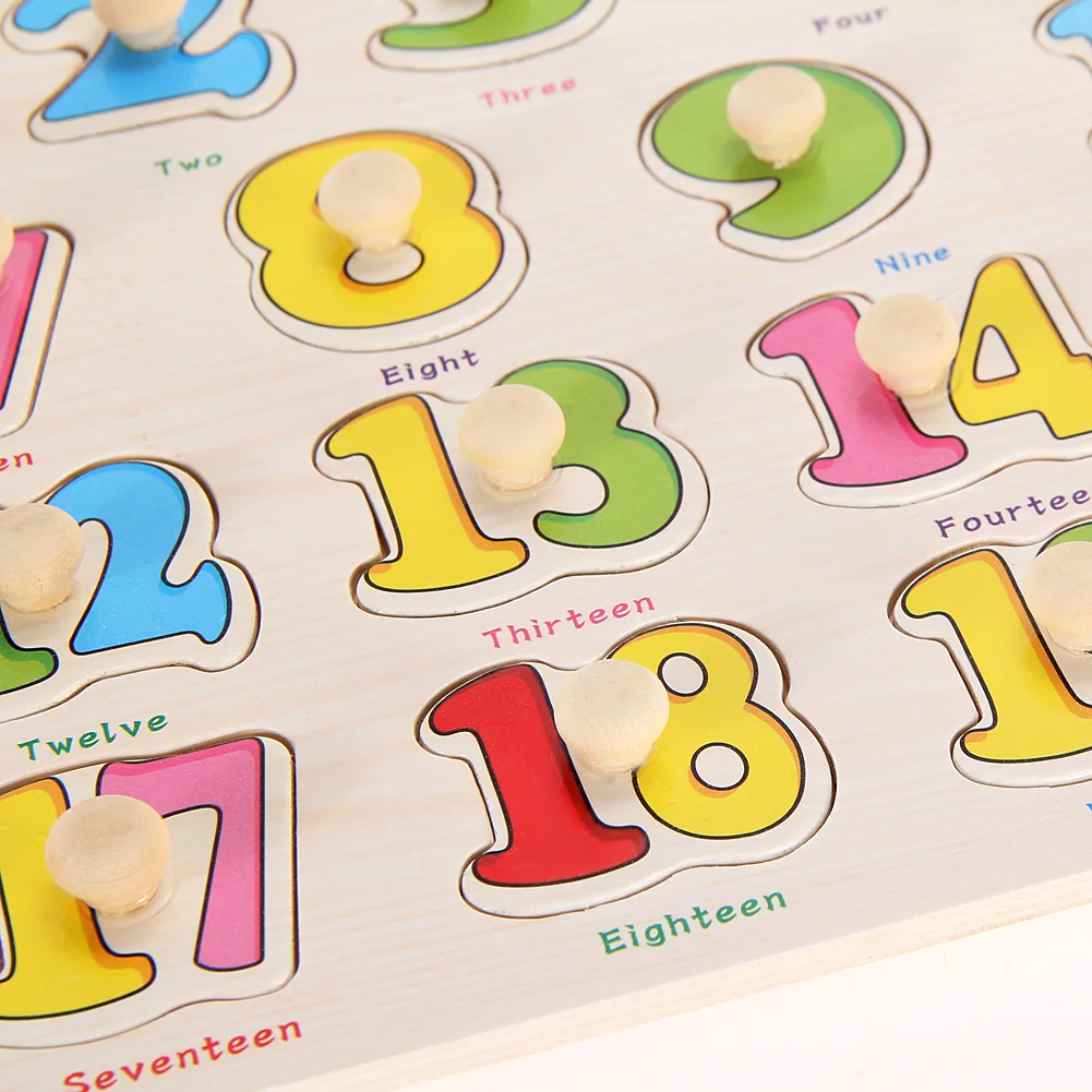 

Children's puzzle 3D Wooden Letter puzzle early education puzzle board children's preschool education puzzle toys