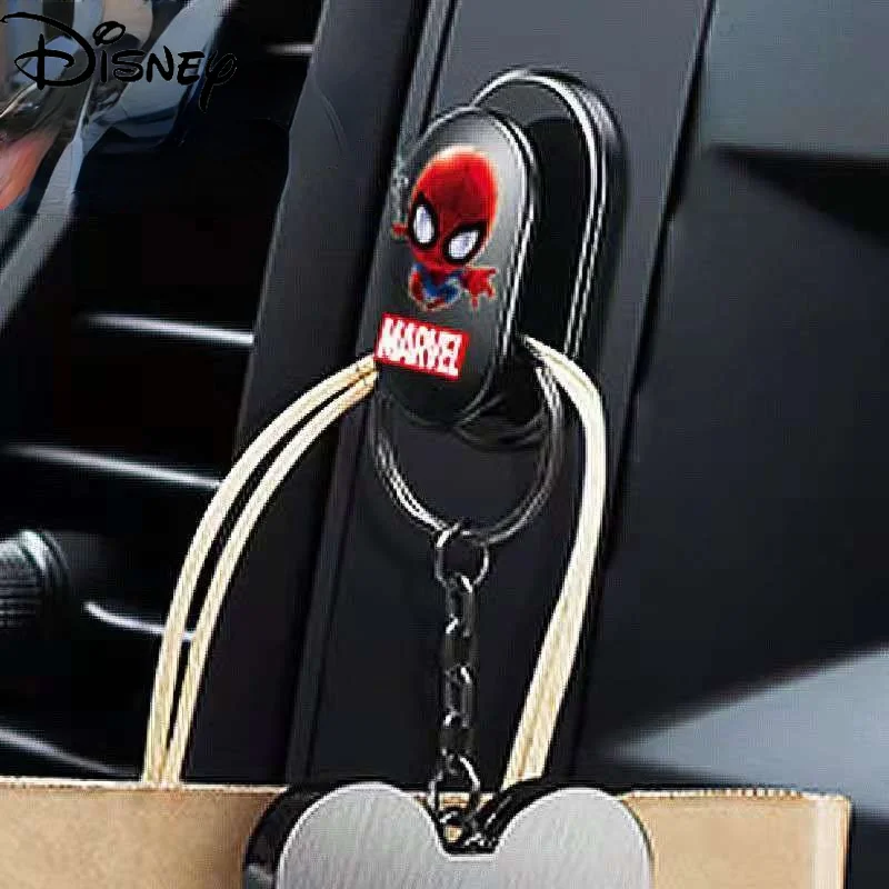 

Disney Cartoon Marvel Captain America Spider-Man Car Small Hook Multi-function Car Seat Backrest Driver Hook