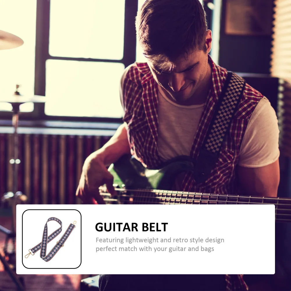 

1 Pc Comfortable Guitar Strap Guitar Belt Vintage Guitar Straps Versatile Straps