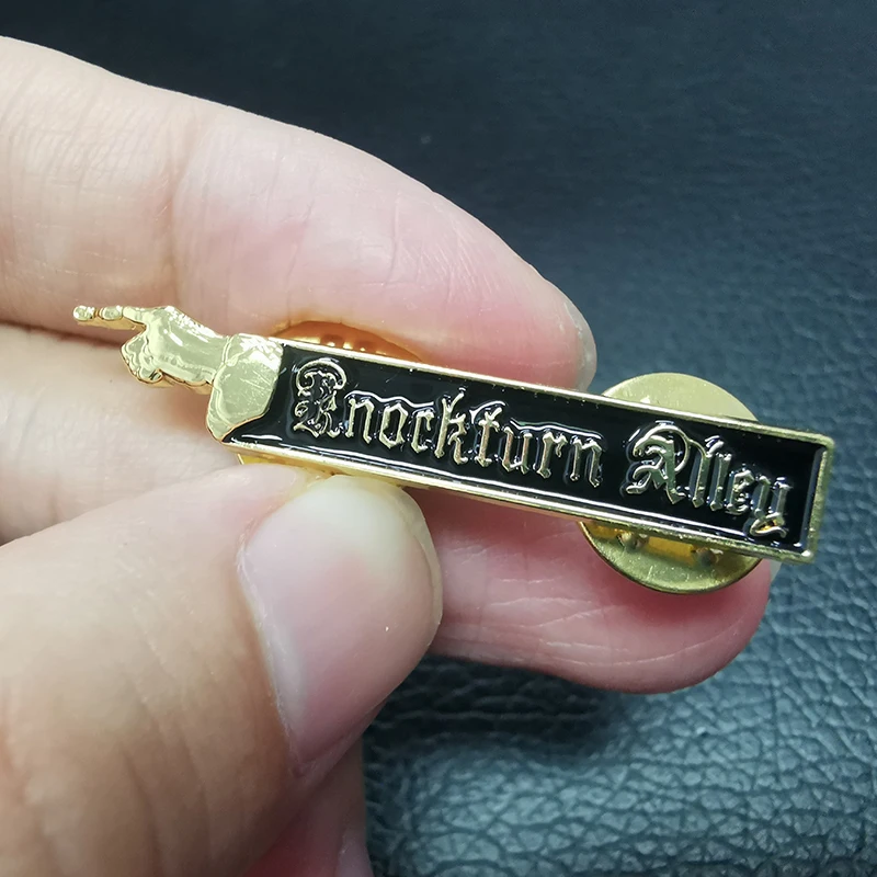 Наклеиваемая эмалированная булавка j.K. Заколки для лацканов Rowling dark magic place с