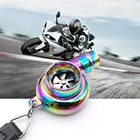 Брелок для ключей с турбонаддувом, подшипник спиннинга, турбина, турбокомпрессор