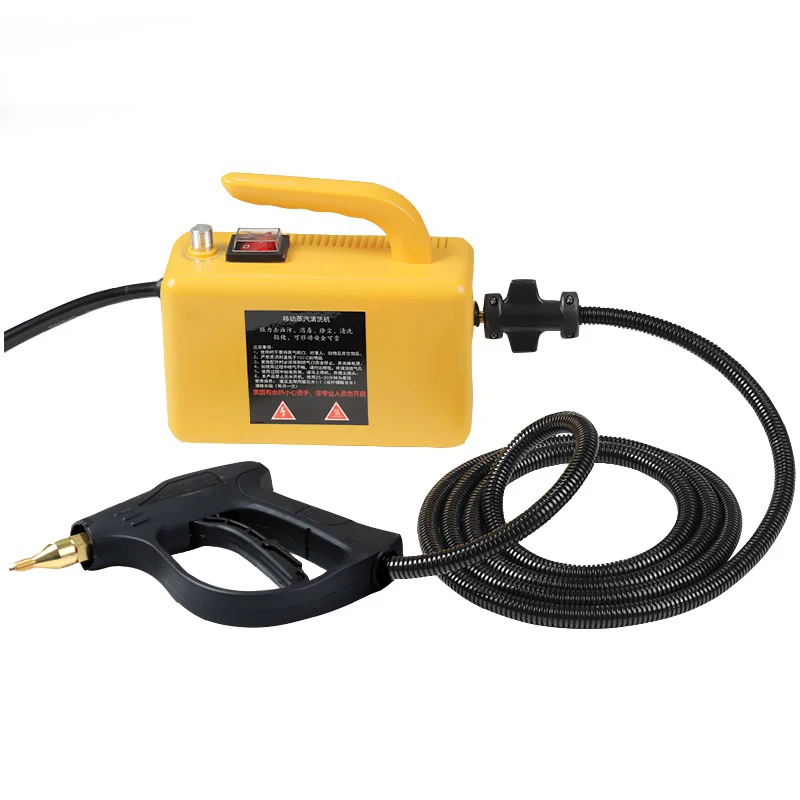 

High temperature High Pressure Mobile Cleaning Machine Steam cleaner Automatic Pumping Sterilization Disinfector 2600W 1.8M