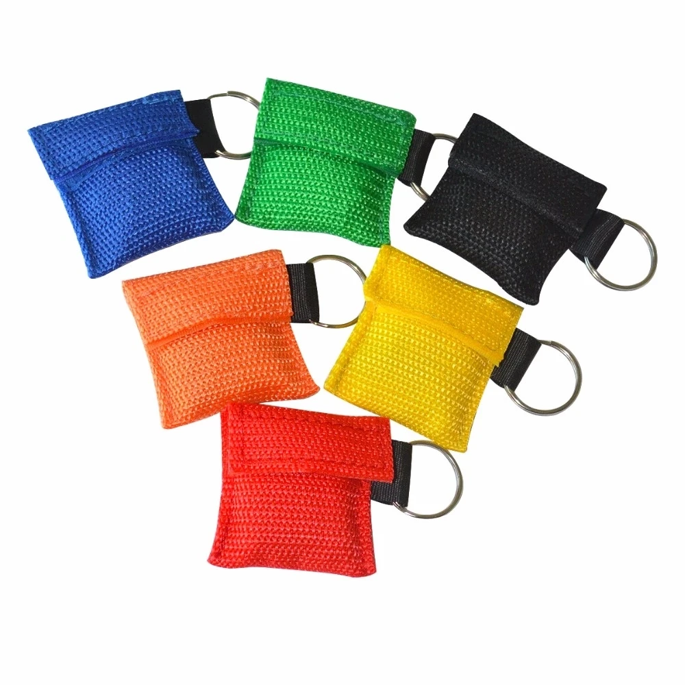 20 шт./лот реанимационный барьер брелок для экстренной спасательной реакции щит