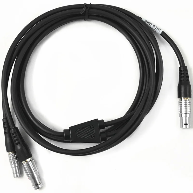 Кабель питания Leica GEV186 Y типа 2 м 8pin к 1B 5pin и 0B подключение общей станции с GPS хостом