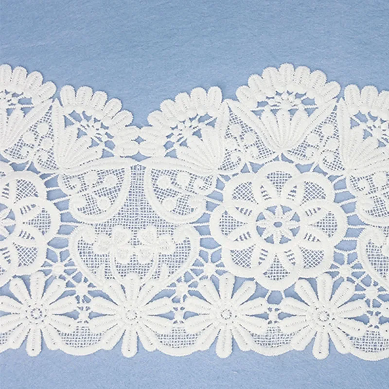 7 ярдов/рулонная лента с хлопковым кружевом сделай сам отделка ткани для шитья