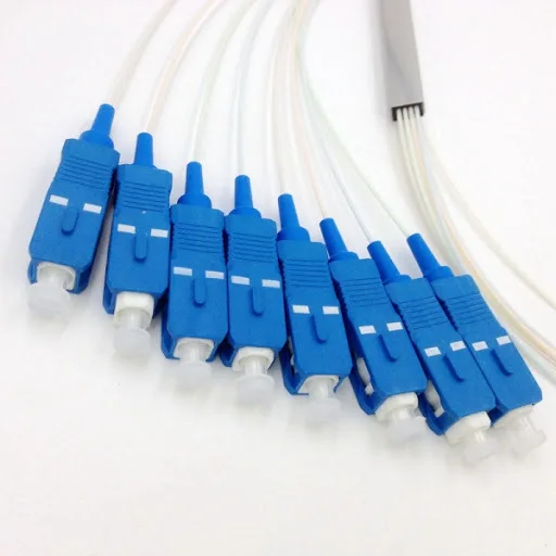 SC/UPC 0 9 мм стальной одномодовый FTTH мини-сплиттер 1x32 волоконно-оптический ПЛК