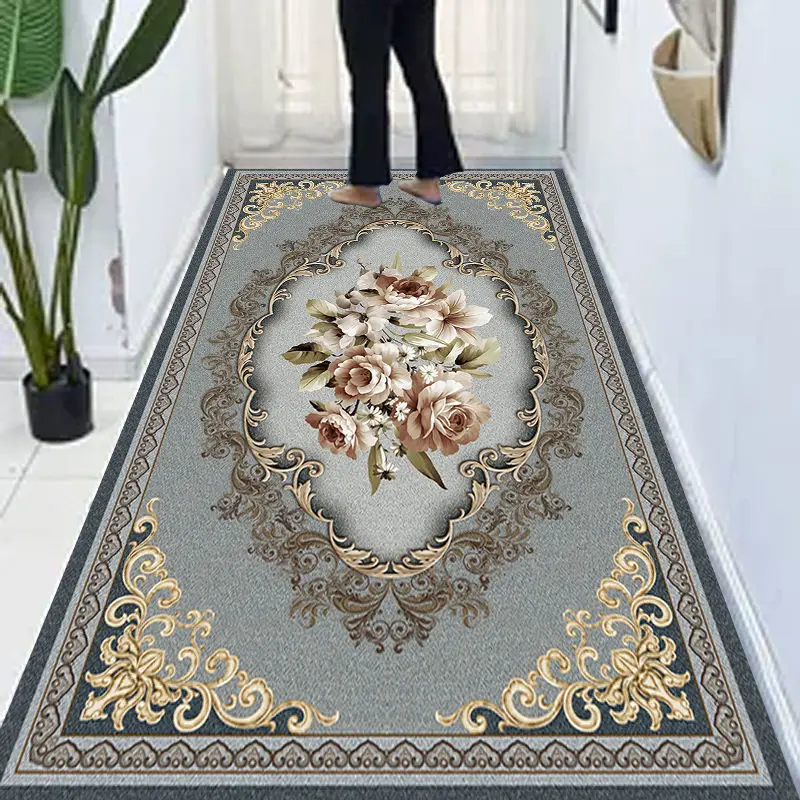 

Door Carpet Living Room Entrance Door Floor Mat Toilet Door Mat Water Absorbent Non Slip Household Entrance Floor Mat