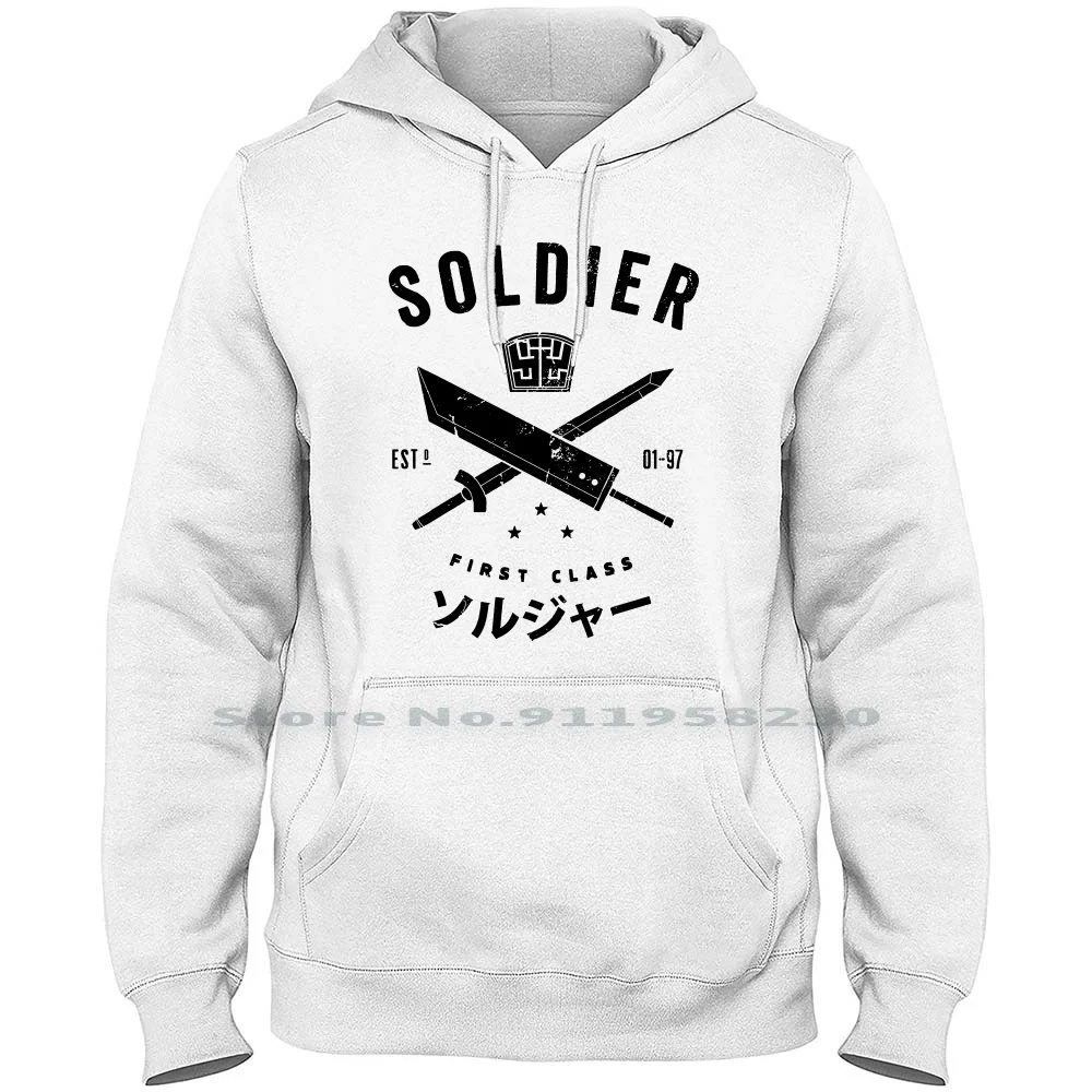 

Soldier Men Women Hoodie Pullover Sweater 6XL Big Size Cotton Soldier Popular Movie Tage Sold Logo Geek Old Hot Die Age So