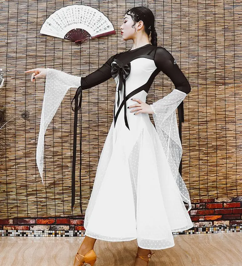 

ballroom dress standard donna waltz dress smooth dress standard ballroom dress white black