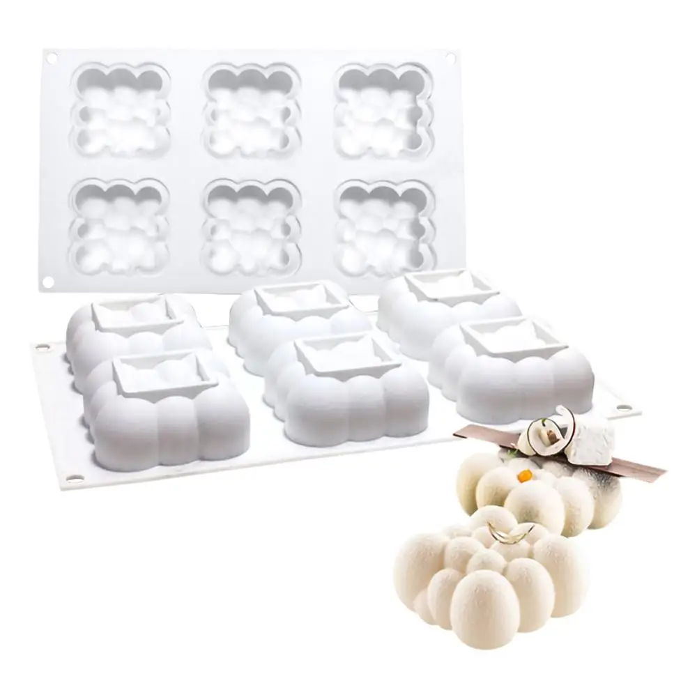 Эко дружественных силикона прессформы торта Украшающий торт облако Форма для