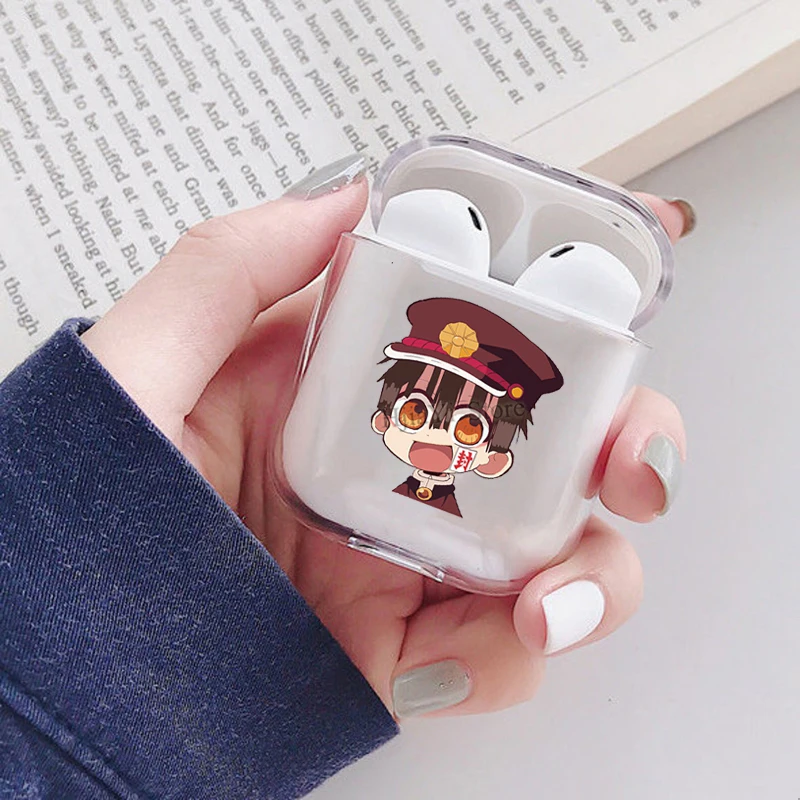 

Toilet Bound Hanako Kun Case For Apple Airpods 1/2 Protective Earphone Cover For Airpods Charging Box Case