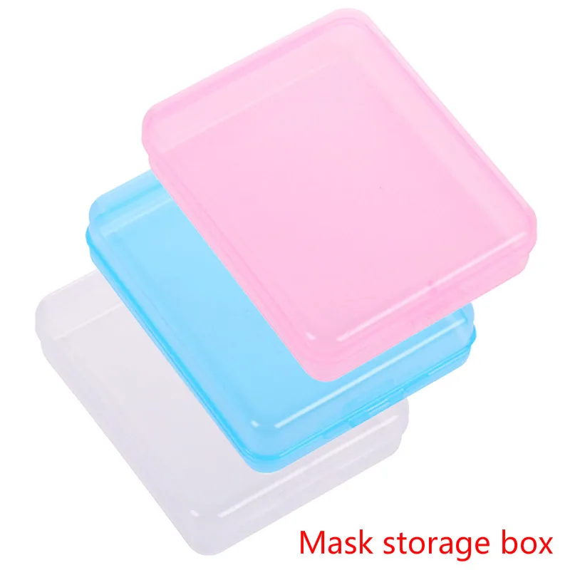 

Hot Dustproof Mask Folder Container Foldable Face Masks Folder Clip Safe Pollution Disposable Mask Storage Case Box Organizer