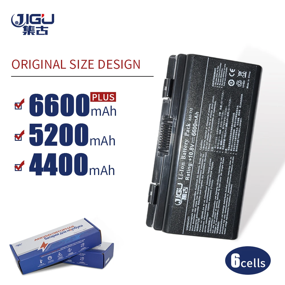 JIGU Аккумулятор для ноутбука Asus A31 T12 A32 X51 T12C T12Fg T12Jg X51H X51L X51R X51RL X58 X58C X58L X58Le|laptop