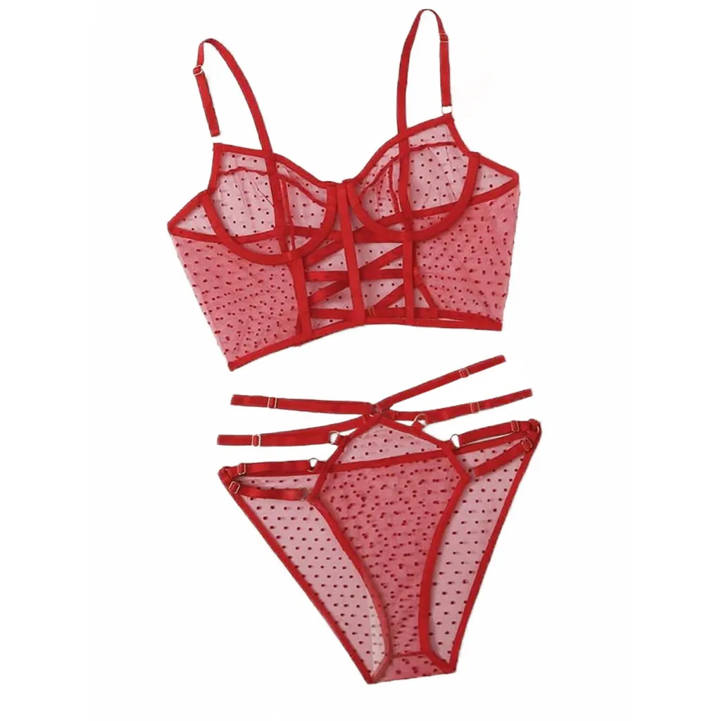 

Women Sexy Lingerie Hot Erotic Underwear Solid Bra+Briefs Set For Ladies Porno Baby Doll Lace g-String Sleepwear Langerie Mujer