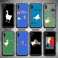 duck goose game phone case for samsung galaxy note20 ultra 7 8 9 10 plus lite j7 j8 plus 2018 prime