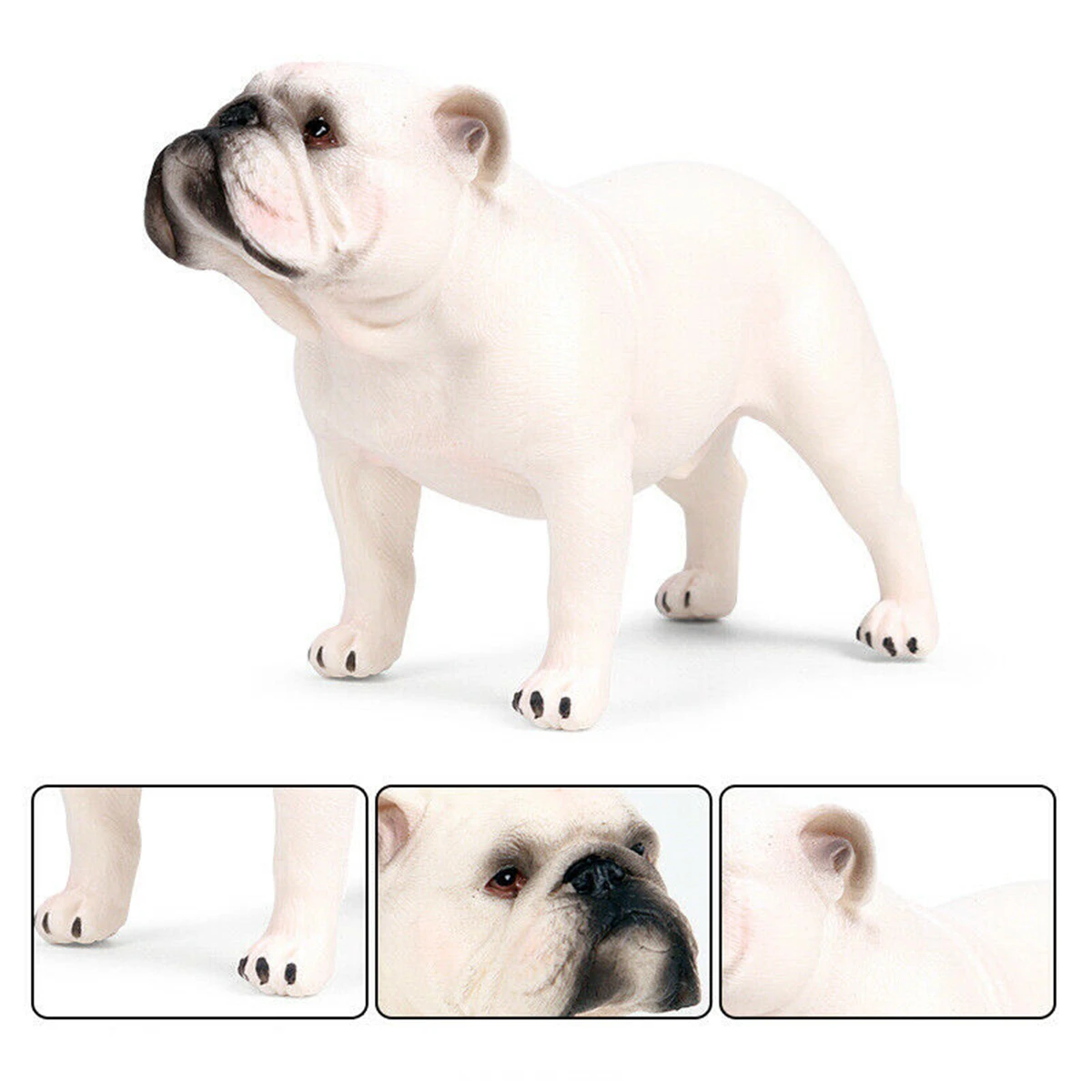 Большая британская бульдог собака фигурка для домашних животных животное питбул