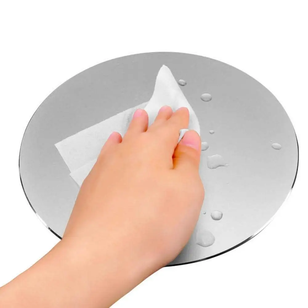220x220mm Mouse Mat Circular Gaming Aluminium Pad with Waterproof Non Slip Resin Base and Frosted Surface Mousepad f |