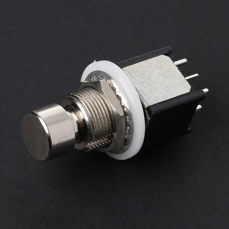 DPDT моментальный по (ВКЛ) ножной переключатель для гитары создания спецэффектов