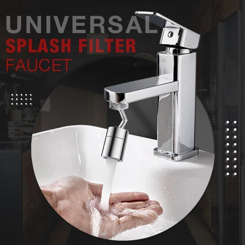 new universal filter faucet anti splash filter foamer bathroom kitchen basin extension extender 720 degree rotation free global shipping
