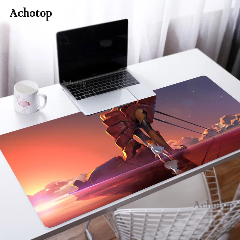 Evangelion Mouse Pad Anime Gaming Accessories Large 900x400 Carpet Gamer Mode Available Mousepad PC Computer Keyboard Desk Mat