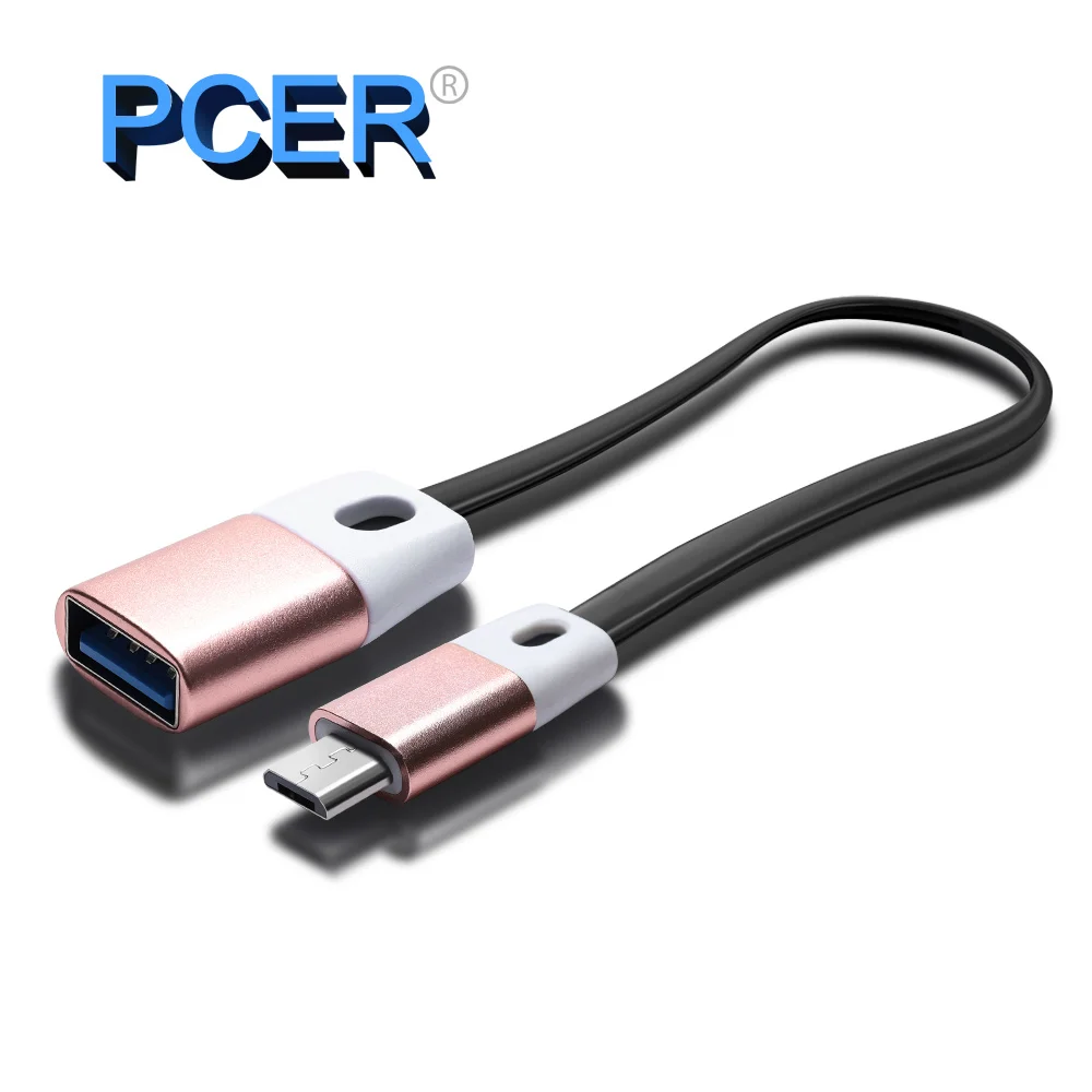PCER Micro USB OTG кабель адаптер для Xiaomi Redmi Note 5 разъем Samsung S6 планшета Android 2 0
