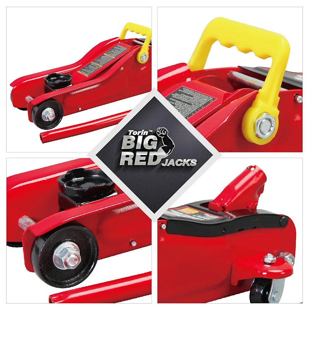 Автомобильный гидравлический ручной домкрат 2 5 тонны Напольный подъемный